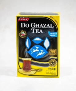 Do Ghazal Earl Grey thee uit Sri Lanka, 500g verpakking op productpagina.