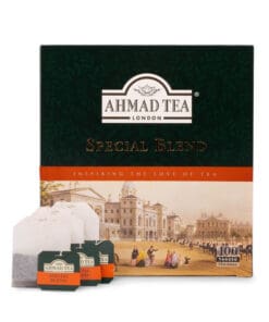 Verpakking Ahmad Special Blend zwarte thee met bergamot, ideaal voor wie verse thee kopen wil.
