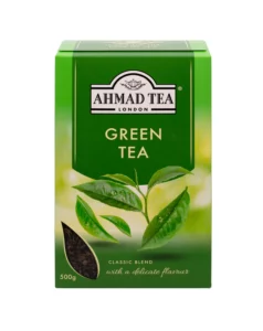 Verpakking van Ahmad groene thee, 500g, bron van antioxidanten, klassieke blend.