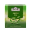 Groene thee van Ahmad Tea, klassieke blend in groene verpakking, bron van antioxidanten.