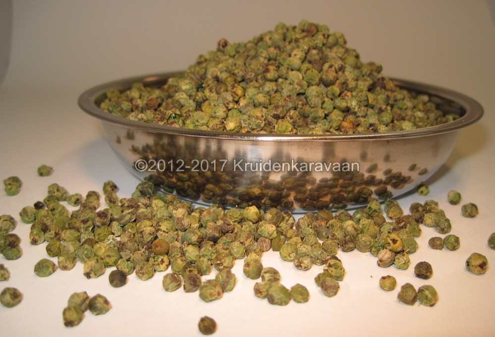 Groene Peperkorrels – Gedroogde Groene Peperbessen
