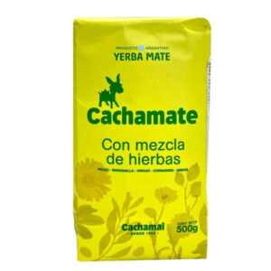 Verpakking Cachamate Con Mezcla de Hierbas – yerba mate 500 g