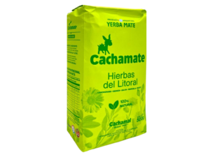 Verpakking Cachamate Hierbas del Litoral – yerba mate 500 g