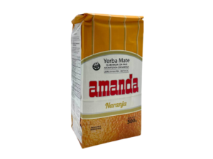 Verpakking Amanda Naranja – yerba mate met sinaasappel 500 g