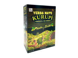 Verpakking Kurupí Menta y Boldo – yerba mate 500 g