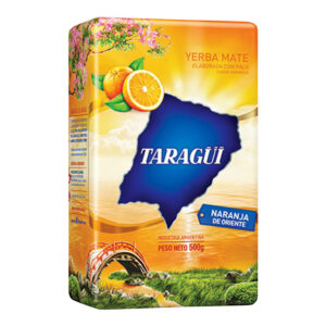 Taragüi Naranja de Oriente yerba mate 500 g verpakking