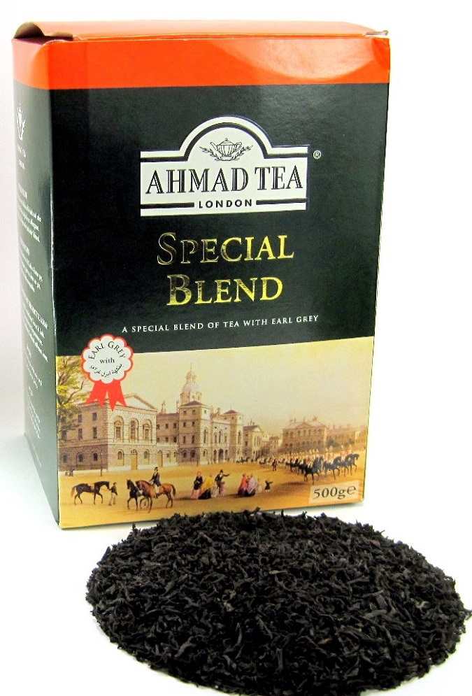Verse thee kopen: Ahmad Special Blend zwarte thee met bergamot in luxe verpakking, losse thee voor optimale smaak.