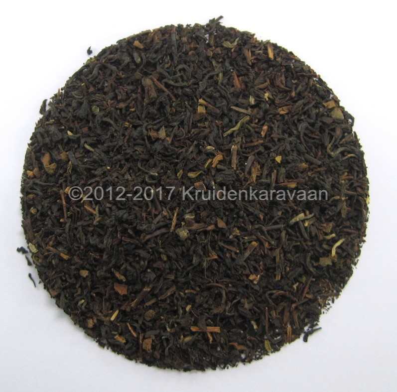 Ronde hoop losse Darjeeling zwarte thee, exclusief verkrijgbaar online.