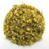 Losse kamille thee: gedroogde kamille bloemen geschikt voor kruidenthee, natuurlijk en aromatisch.