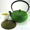 Groene Japanse theepot, kopje en Sencha thee; ideale keuze voor speciale thee kopen.
